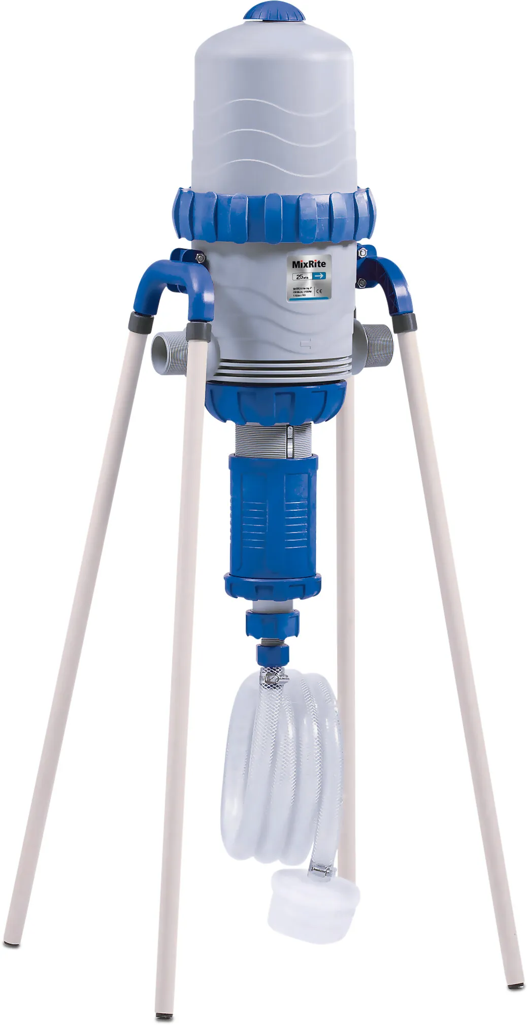 Tefen Dosierpumpe 2" x 10 mm x 2" Außengewinde x Schlauchtülle x Außengewinde Typ MixRite TF 25 0.3% - 2.5%
