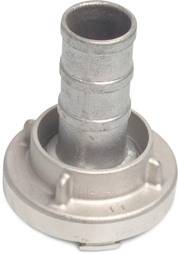 Lynkobling rustfri stål 316 50 mm slangestuds KA 66 type Storz 52C