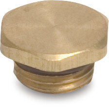 Profec Stopfen Messing 1/4" Außengewinde 10bar