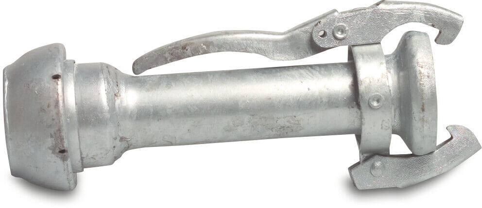 Quick coupler reducer steel galvanised 216 mm x 159 mm male part Perrot x female part Perrot type Perrot