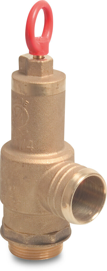 MZ Pressure release valve brass 2" male thread type 0870