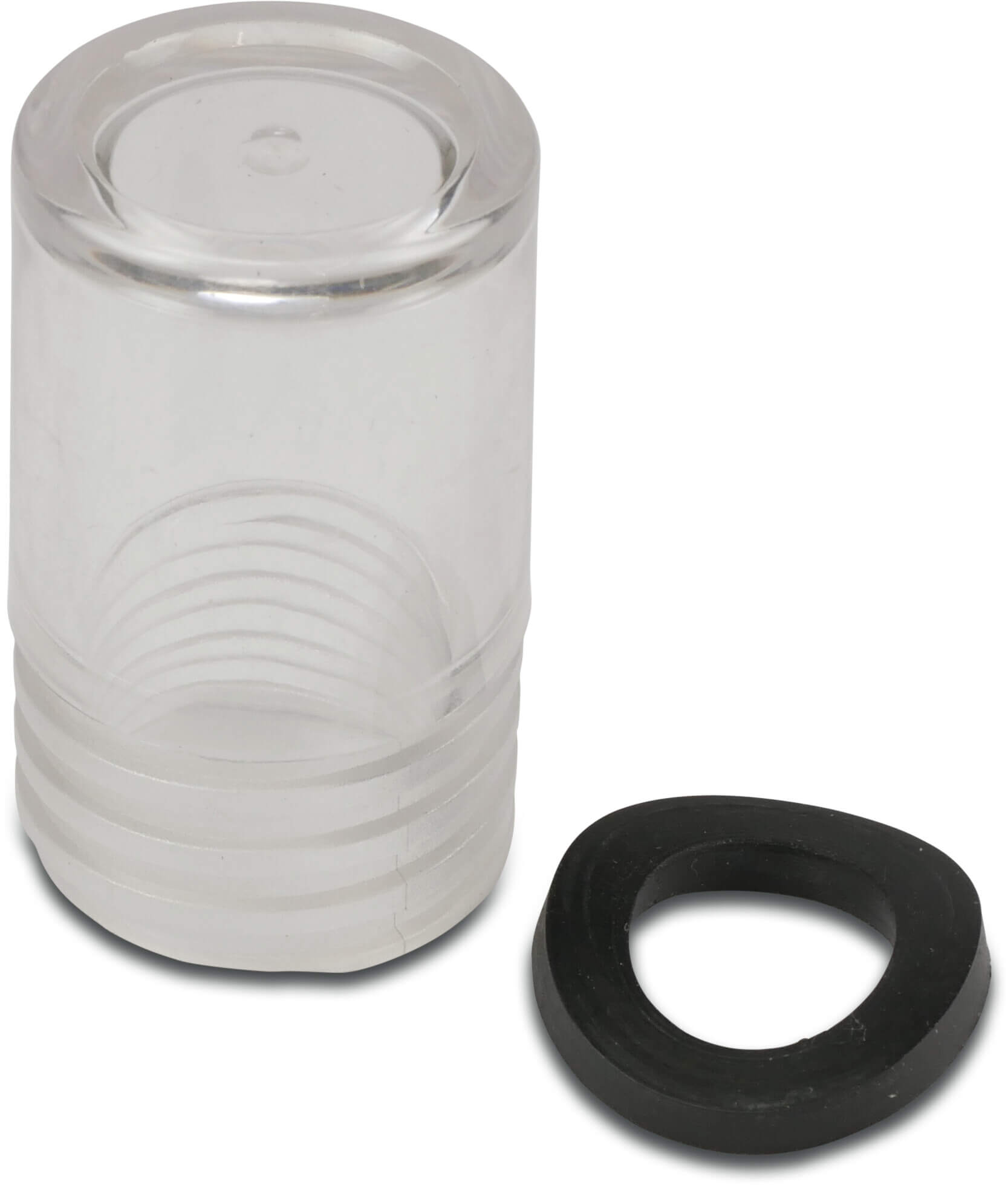 Schauglas mit O-Ring am Ventil vom FSP-Filter