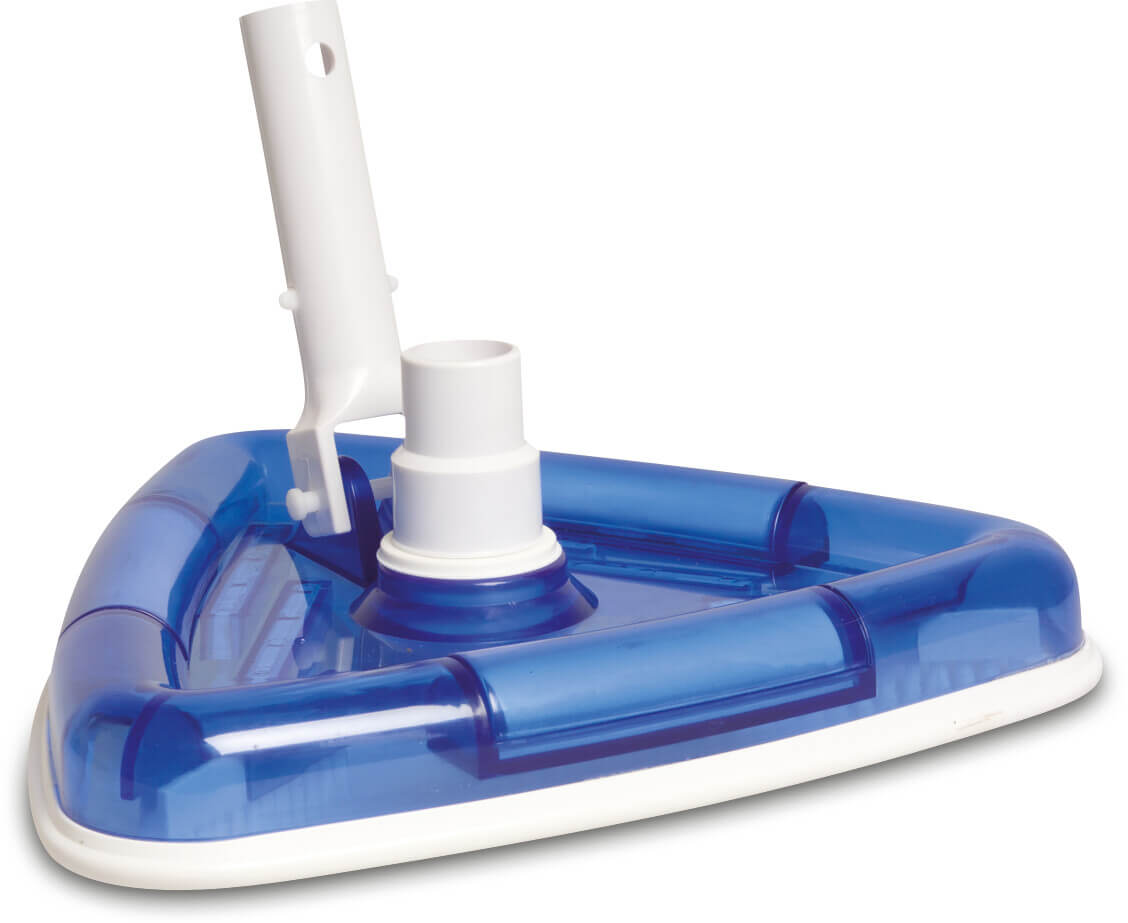 Flotide Vacuum head DeLuxe blue/white type Triangular