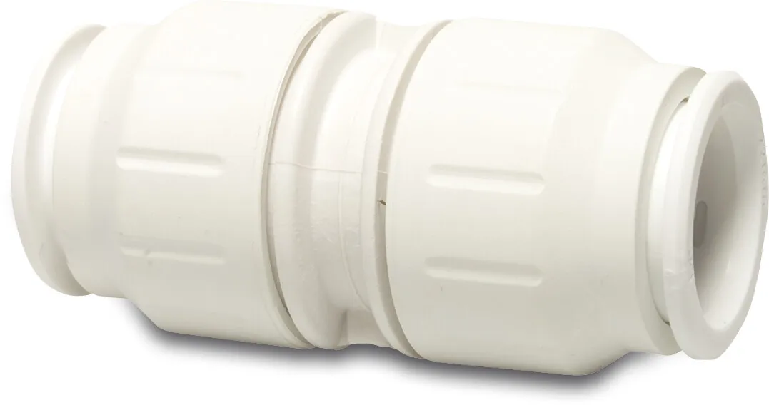 Speedfit Socket POM 22 mm push-in 10bar white DVGW/KIWA/WRAS