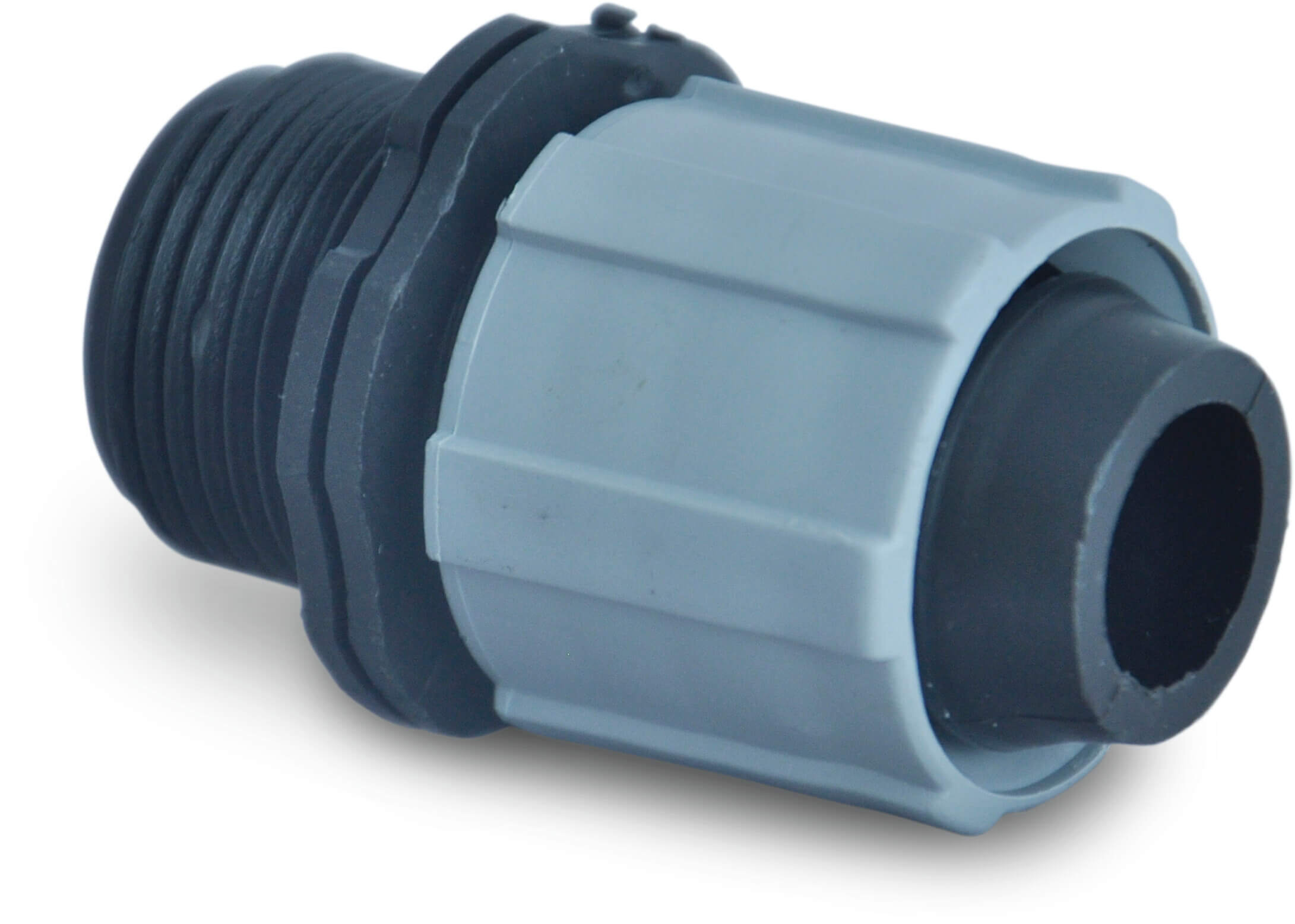 Złączka PP 17 mm x 3/4" taśma x GZ czarny