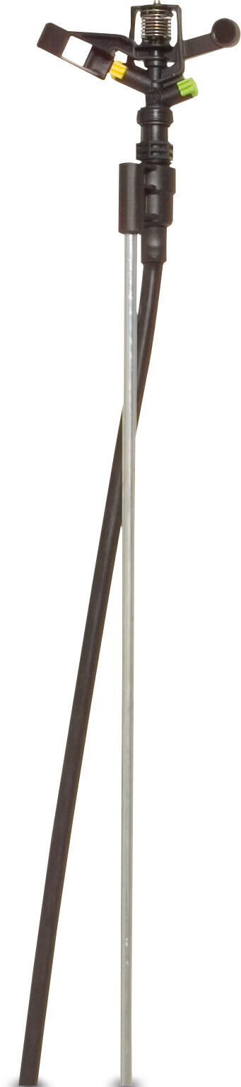 NaanDan Full circle sprinkler plastic male thread purple type 5022 SD-U complete