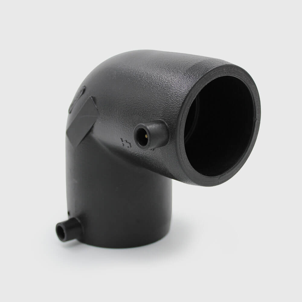 Profec Coude à 90° PE100 110 mm manchon électrosoudable SDR11 40VAC 10bar 16bar noir DVGW