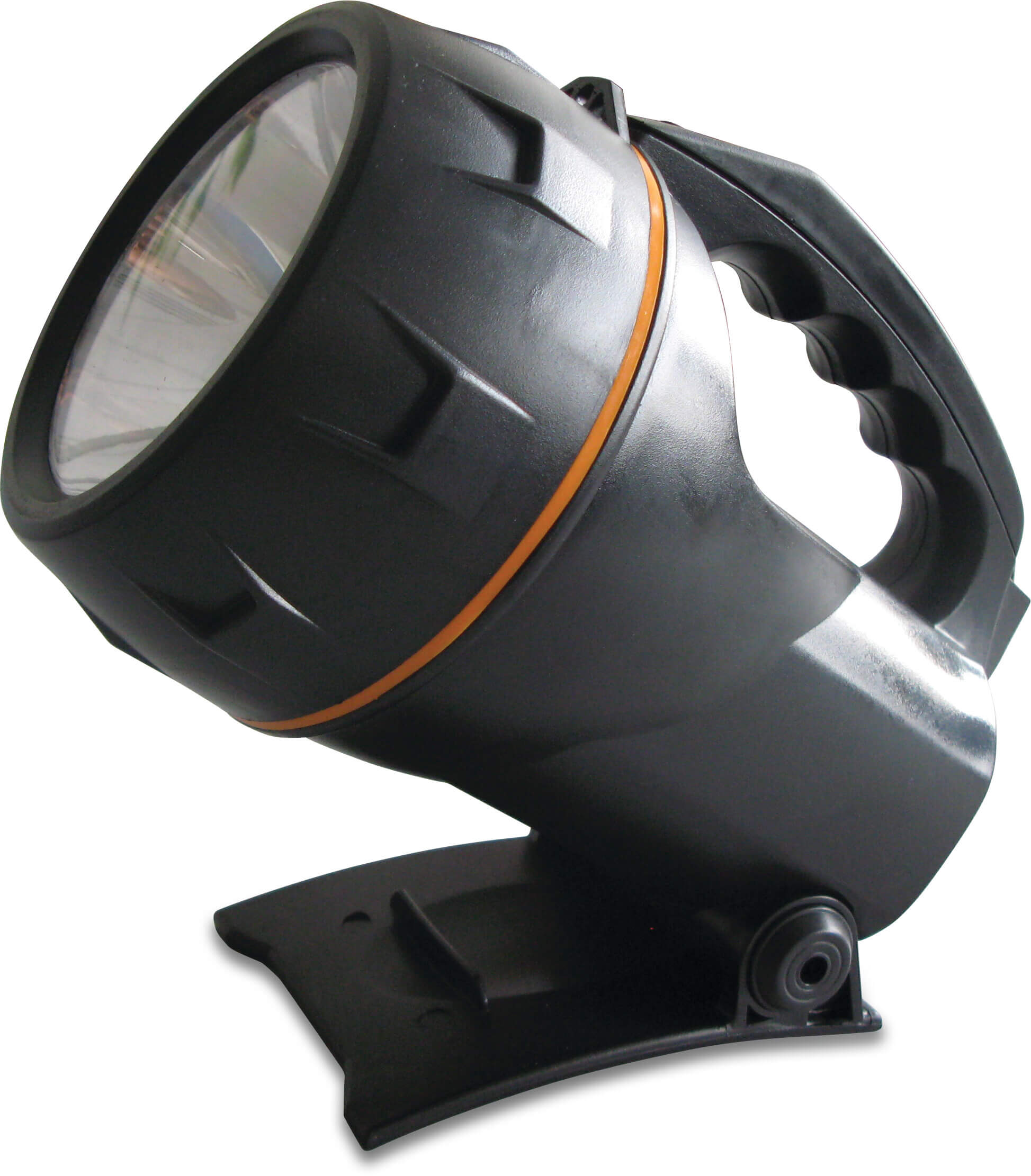 Ficklampa svart type C utan batteri