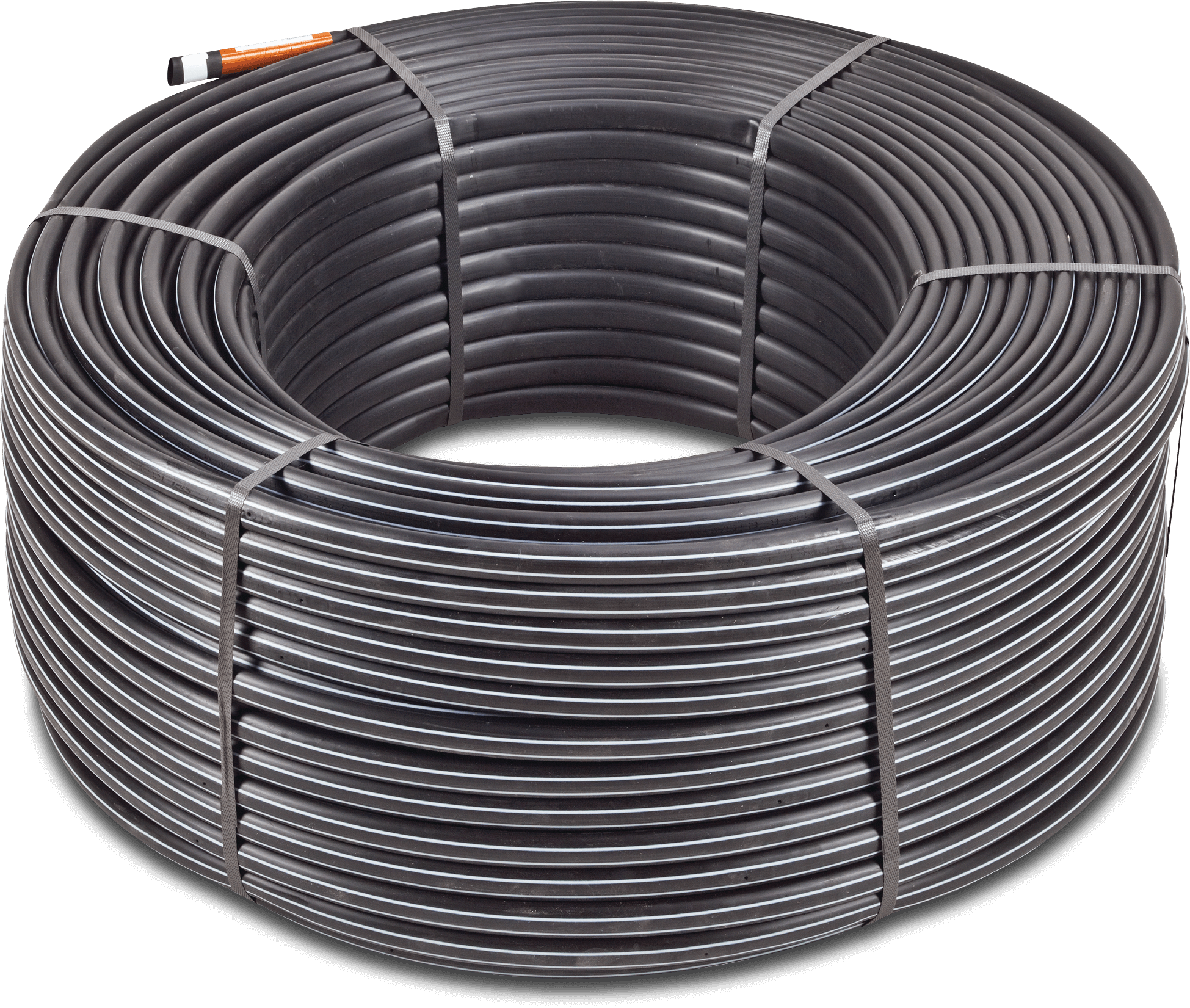 Pressure compensated non leakage dripline