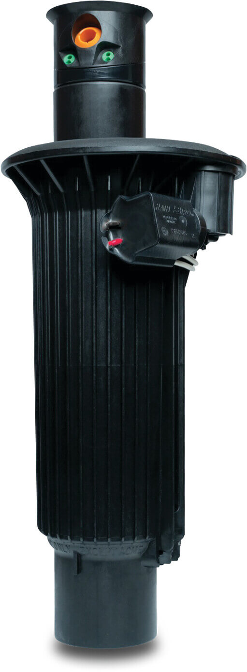 Rain Bird Pop-op sprinkler plastik 1 1/2" hun ACME gevind 30 - 360 sort type 952