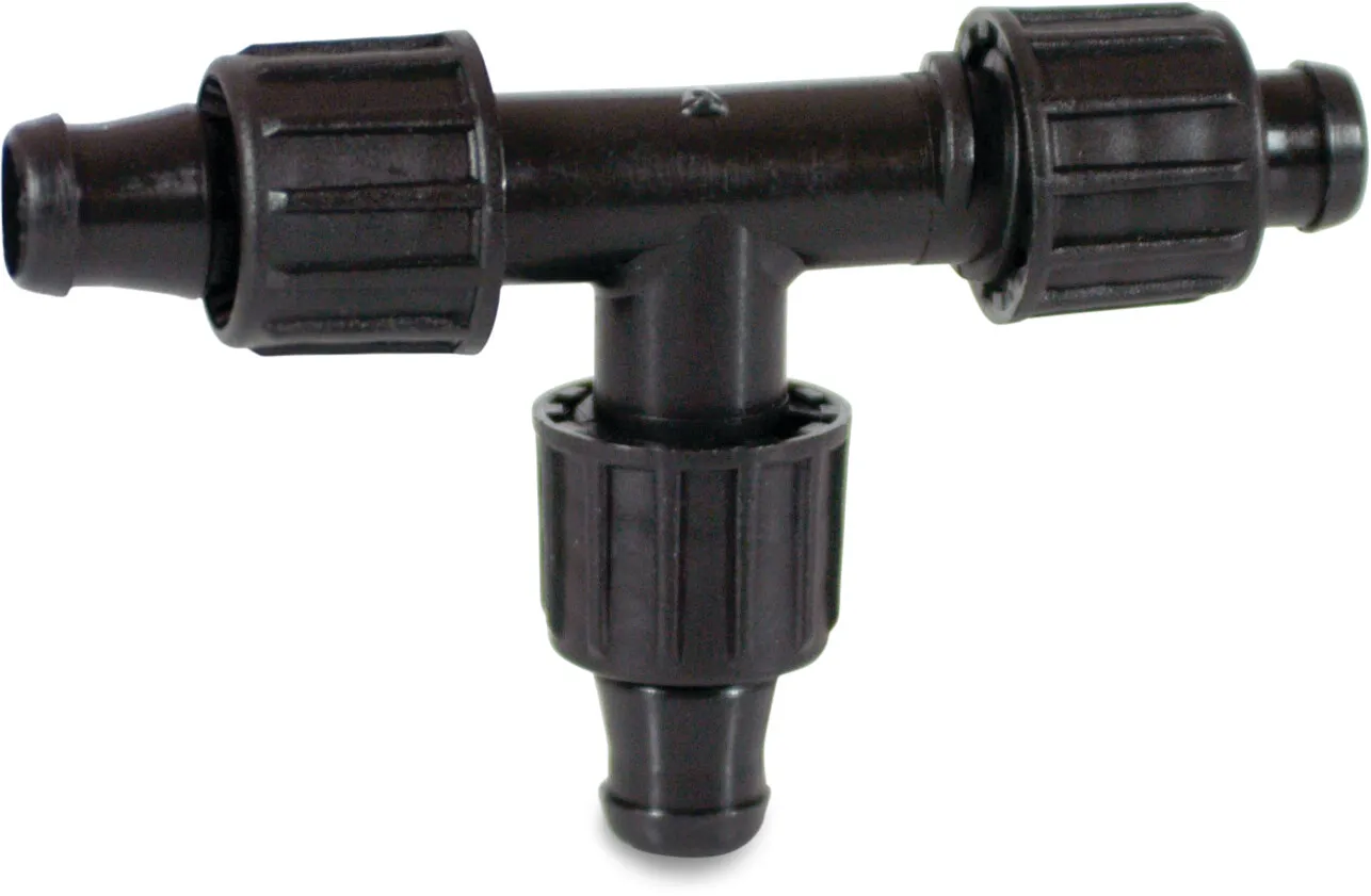 T-stuk 90° PP tape zwart