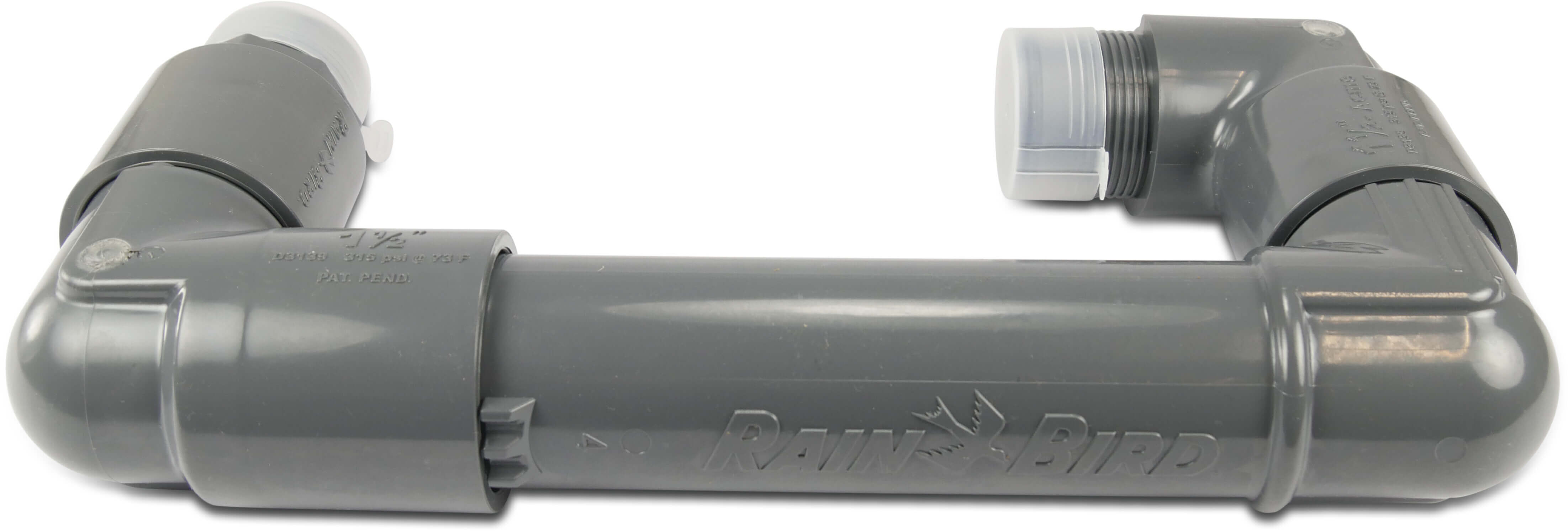 Rain Bird Svingled plastik 1 1/2" udvendig gevind x udvendig ACME gevind 21,7bar 30cm hvid type EAGLE