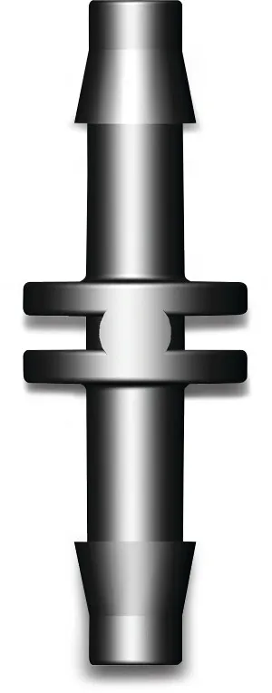 Schlauchverbinder PP 4,5 mm Tülle 3,5bar Schwarz