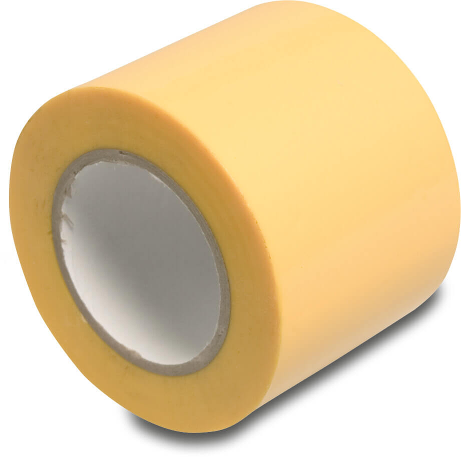 Insulation tape PVC UV-stabilised grey 10m 50 mm