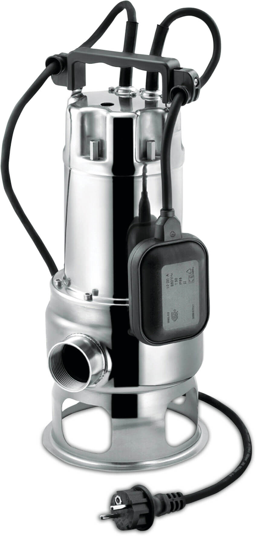 Foras Tauchpumpe Gusseisen 1 1/2" 4,7A 230VAC Edelstahl Typ DC80G mit Schwimmer