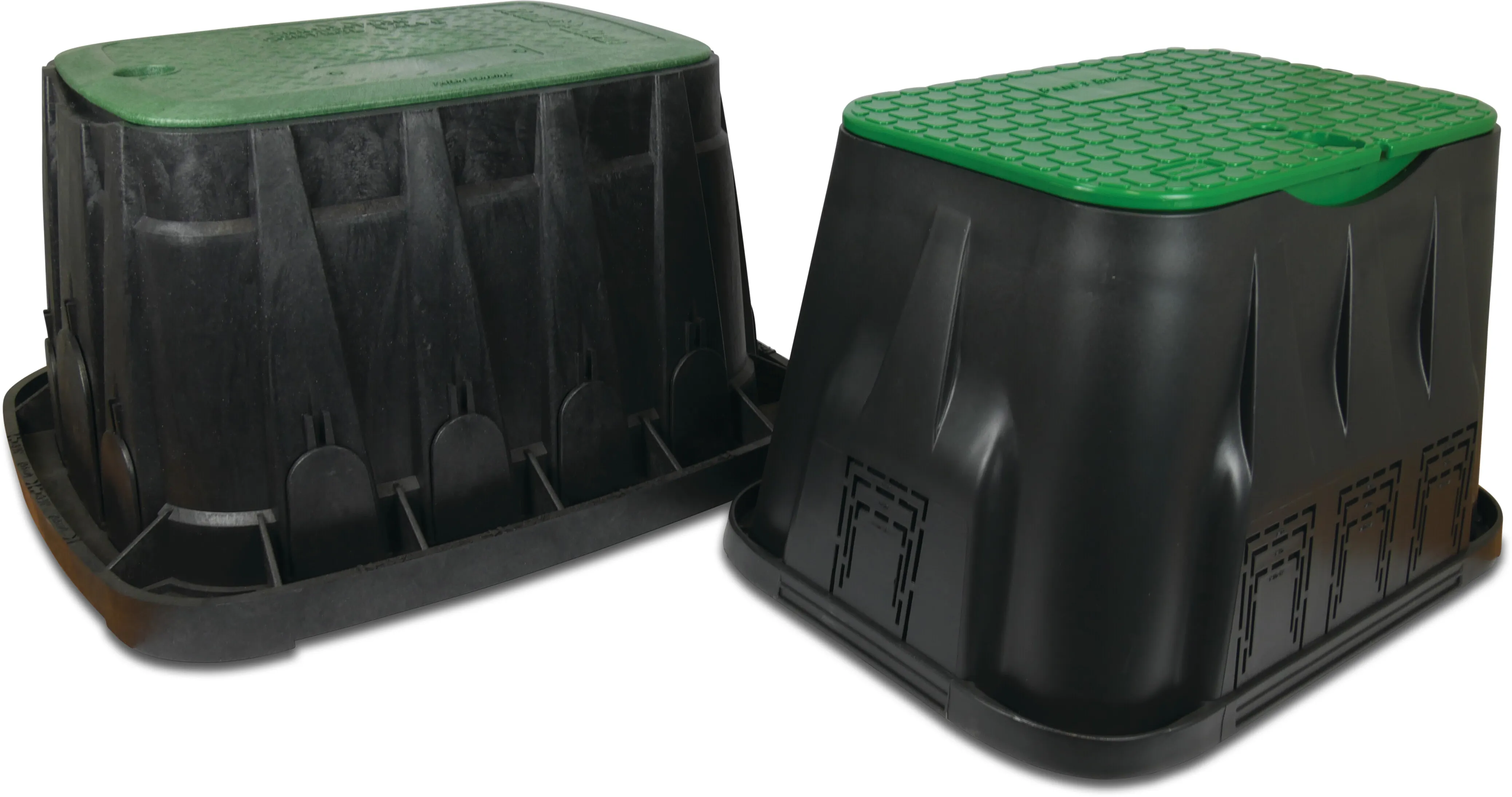 Rain Bird Hydrantput rechthoekig PP zwart/groen type VBA-02675