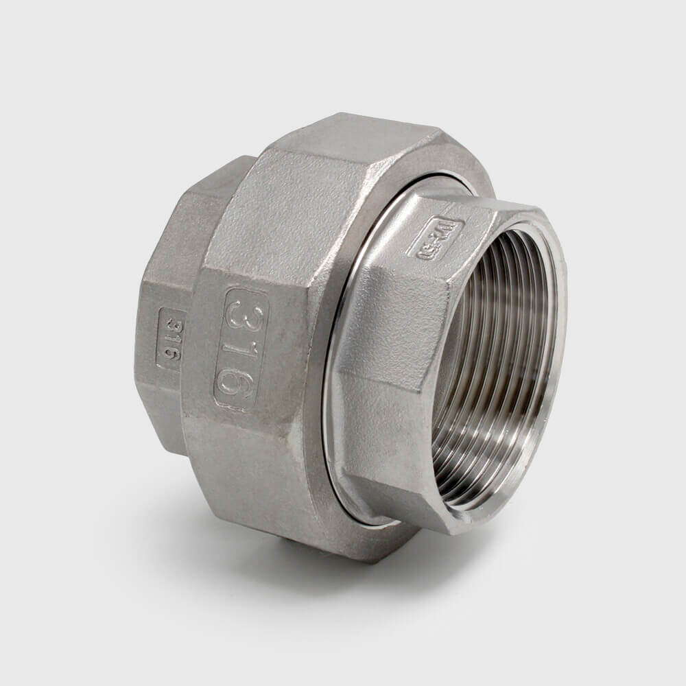 Profec Nr. 340 Union coupler stainless steel 316 2" female thread 16bar type conical