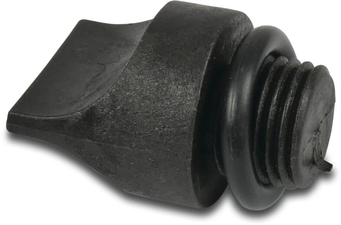 Norsup PP Plug + gasket 1/4" gas