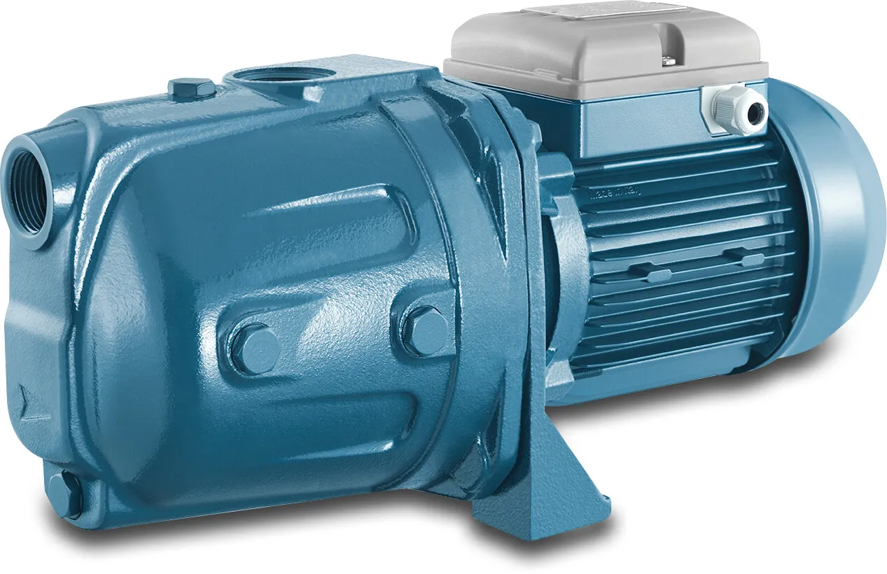 Foras Jet pump cast iron 1" female thread 7bar 4,7A 230VAC blue self priming type JA 106 N