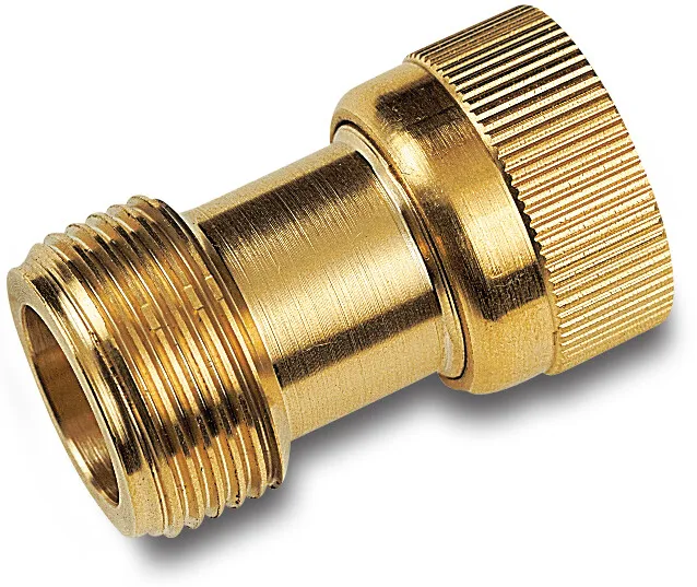 Swivel Adapter Messing 1" Innengewinde x Außengewinde Typ with O-ring
