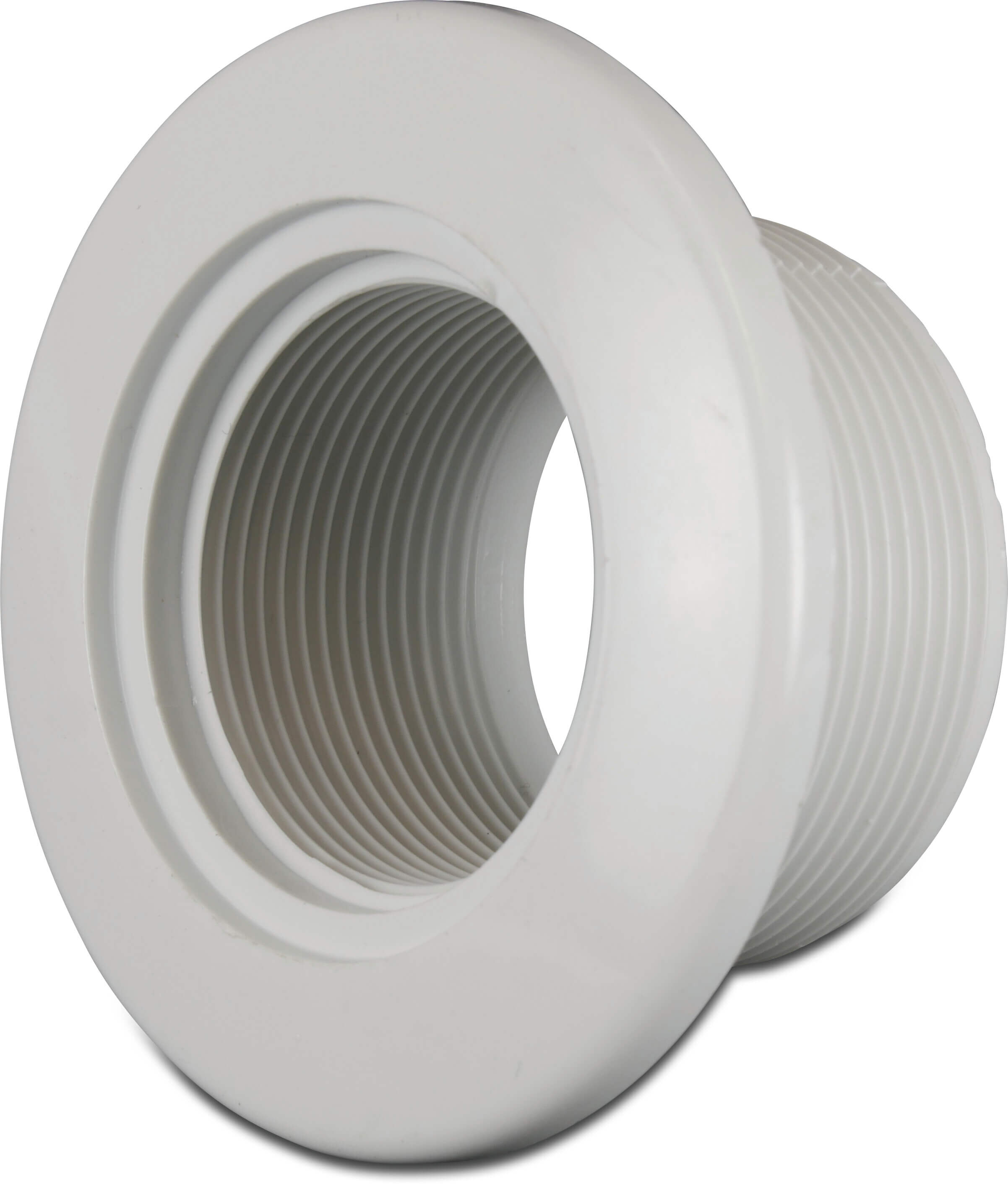 Profec Pool outlet bush adaptor 2" x 1 1/2" male thread x female thread white