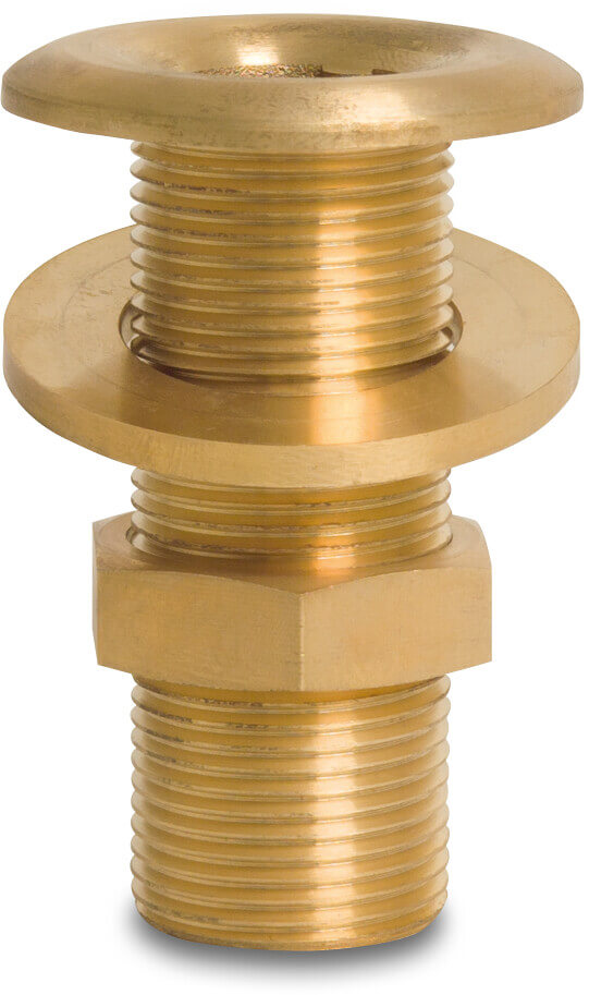 Profec Nr. 1121 Tank connector brass 3/8" male thread 40bar