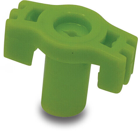 NaanDan Plastic slotted nozzle 1,8mm green type 5022