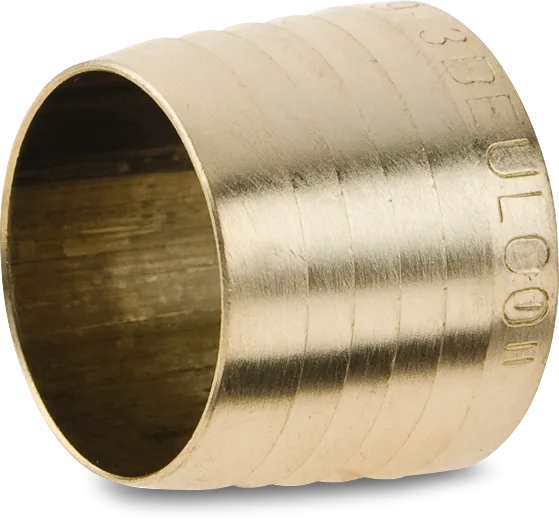 Brass compression for PE accessories