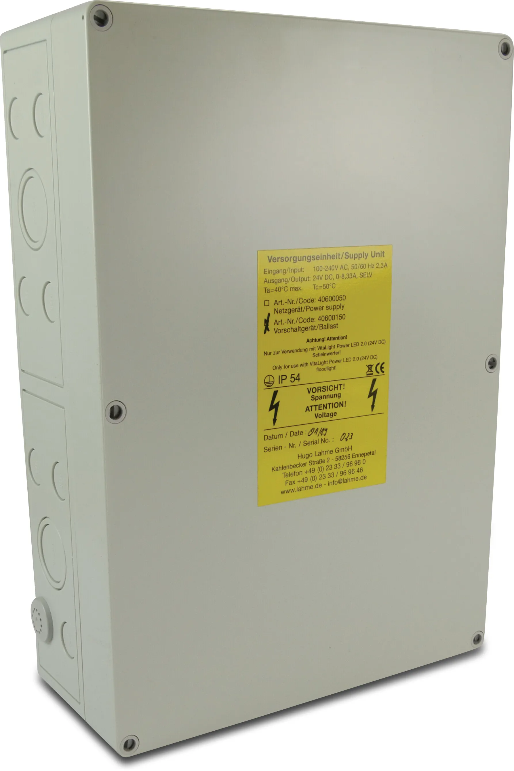 Transformateur blanc type RGB