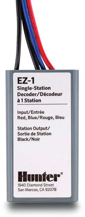 Hunter Single station field decoder with status LED type EZ-1