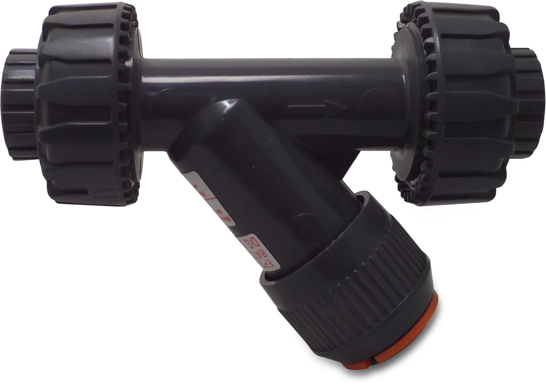 Non return valve PVC-U 20 mm glue socket 16bar DN15 grey