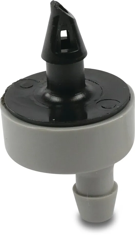 Rain Bird Adaptor plastic 6 mm barbed x push-in 3,5bar grey type SPB-025