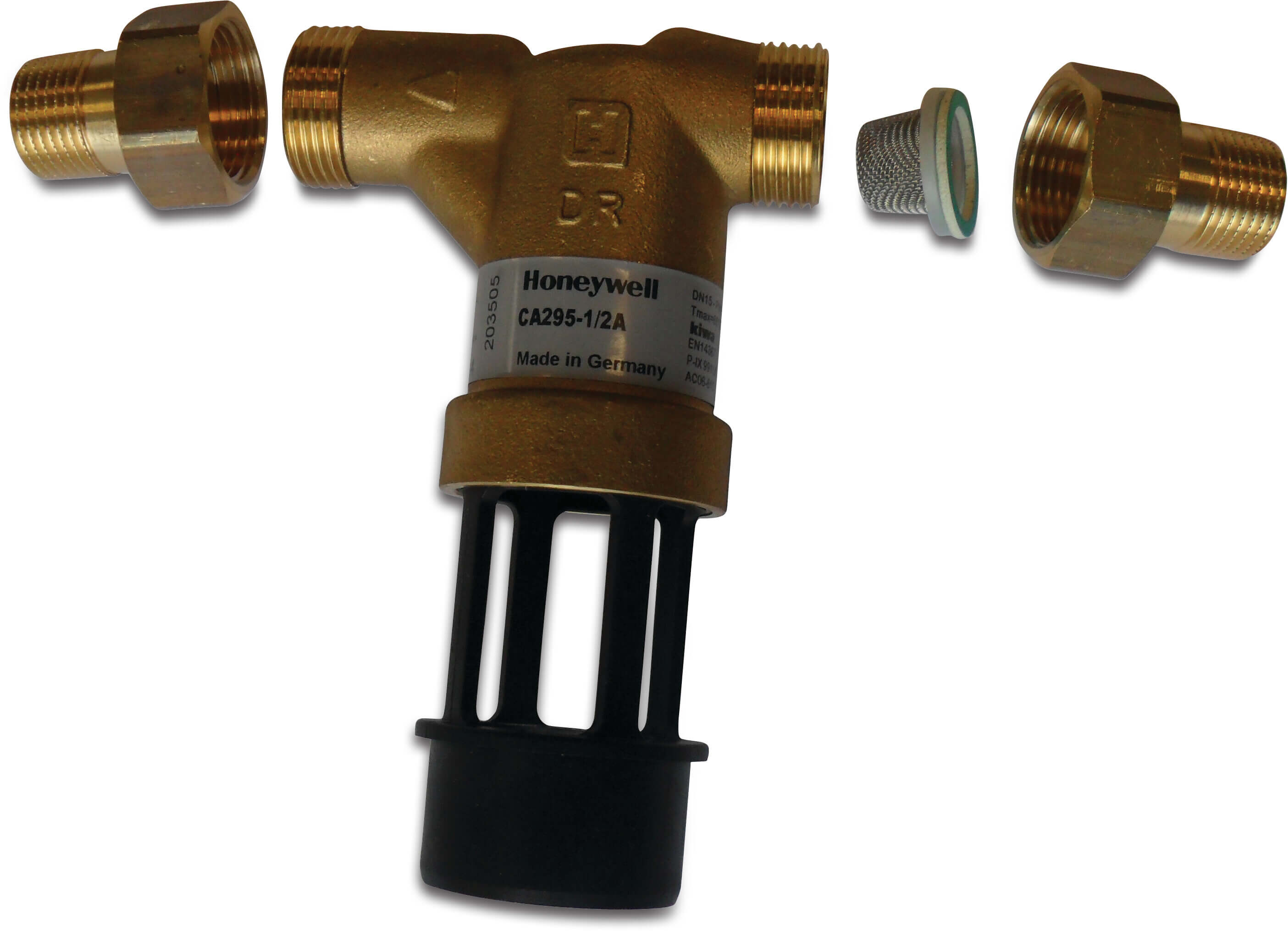 Honeywell Terugslagklep messing 3/4" buitendraad 10bar type CA295