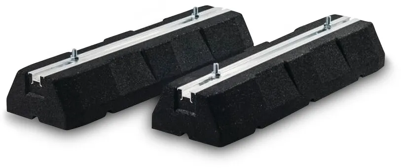 Rubber feet for heat pumps type DJ600, 2pcs per set, incl nuts, washers, screws