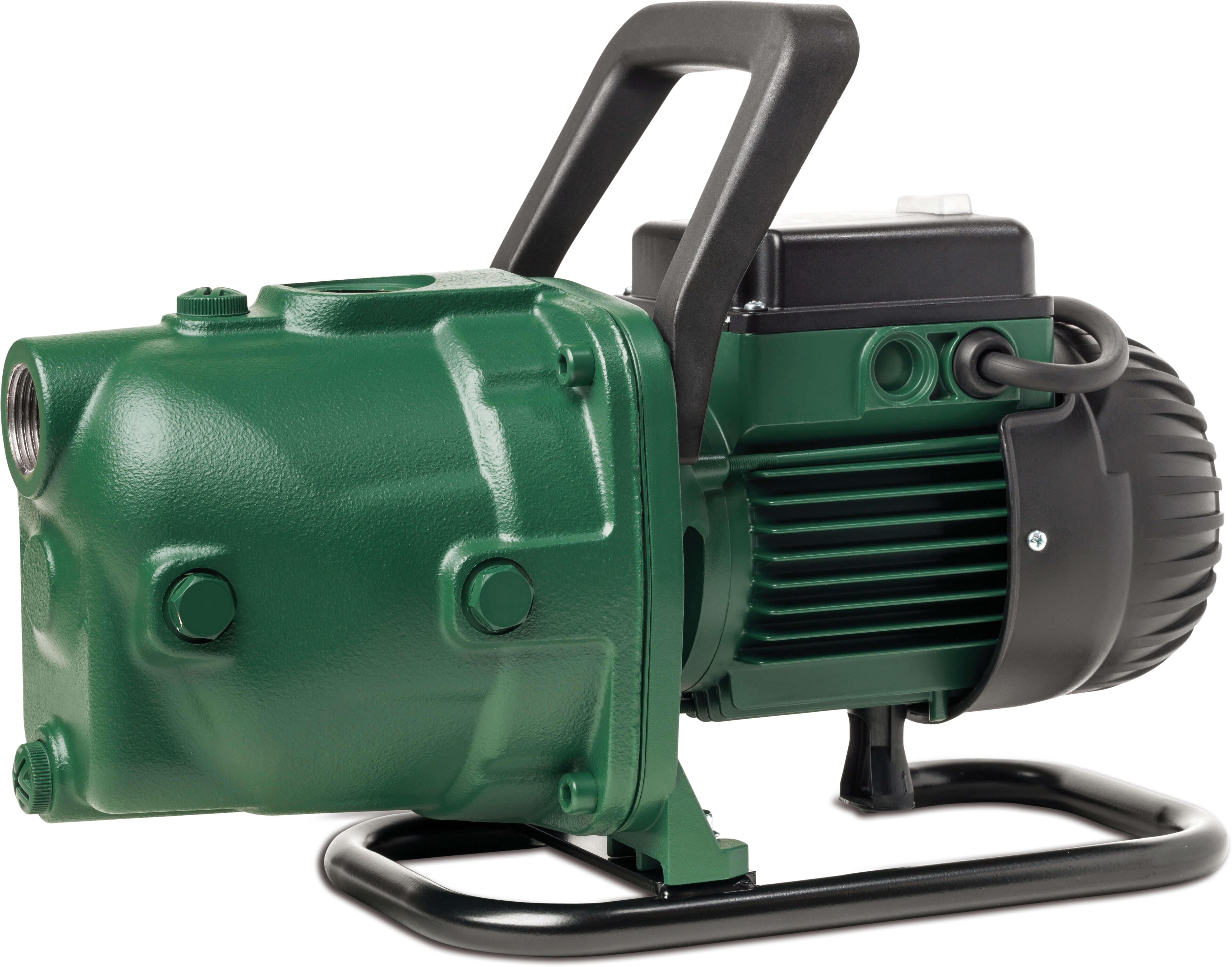 DAB Jet pump cast iron 1" female thread 8bar 3,8A 230VAC green self priming type Gardenjet 82 M