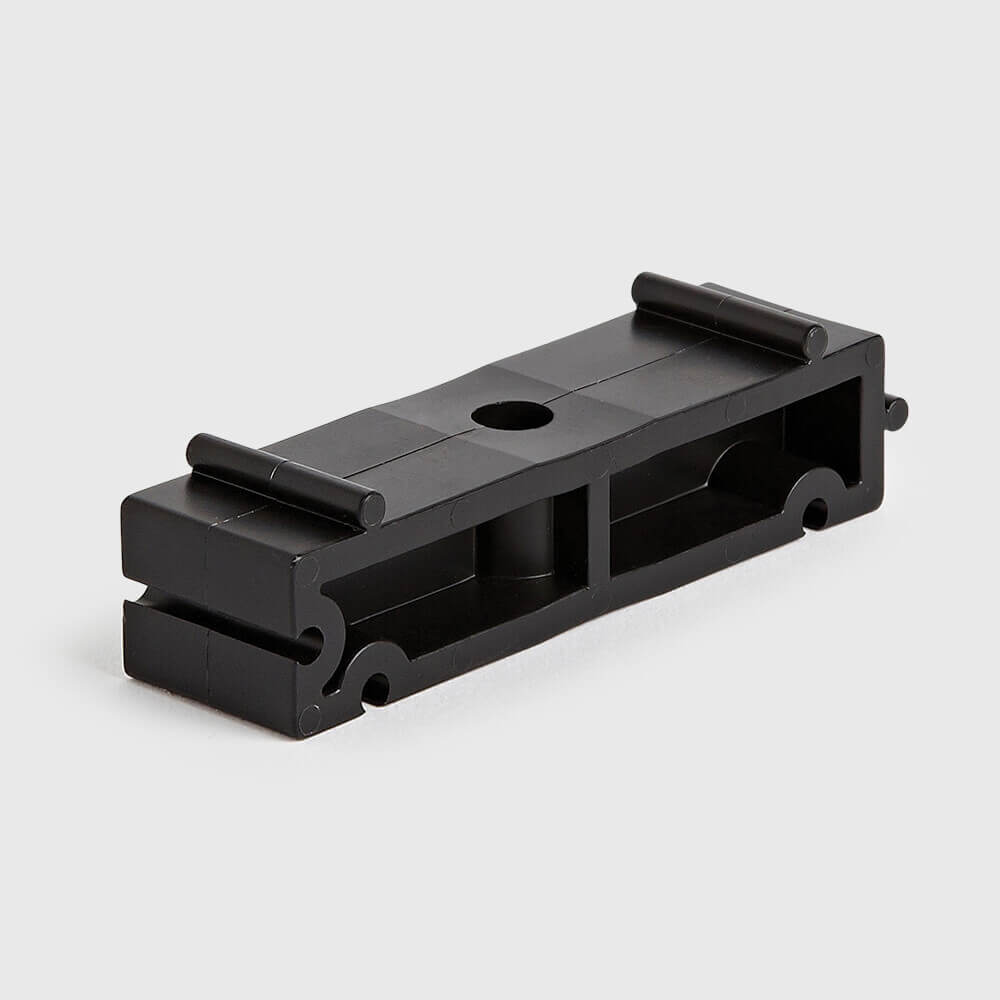 VDL Pipe clamp extension PP 160 mm black type E