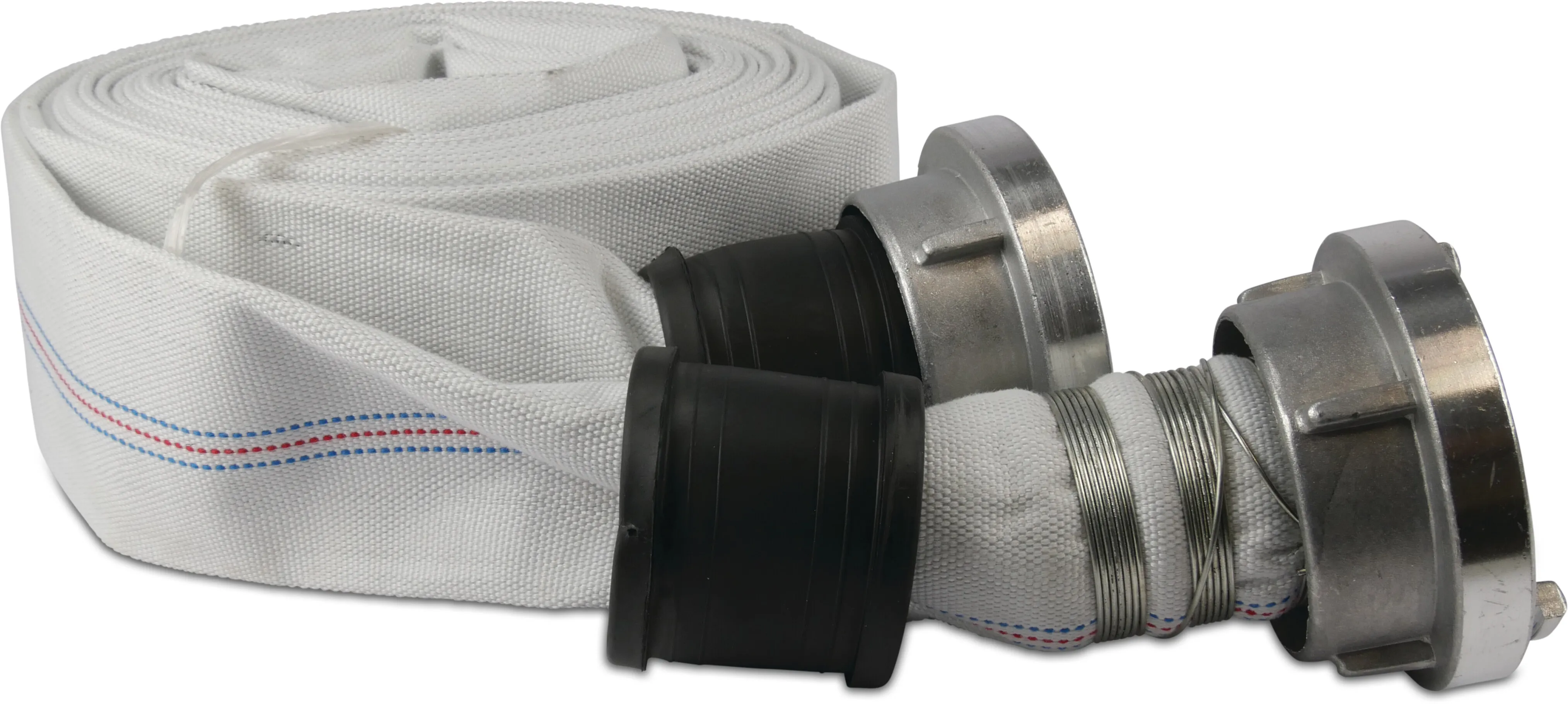 Profec Construction and industrial hose EPDM/polyester 100 mm Storz CD 133 10bar white 30m type 110A