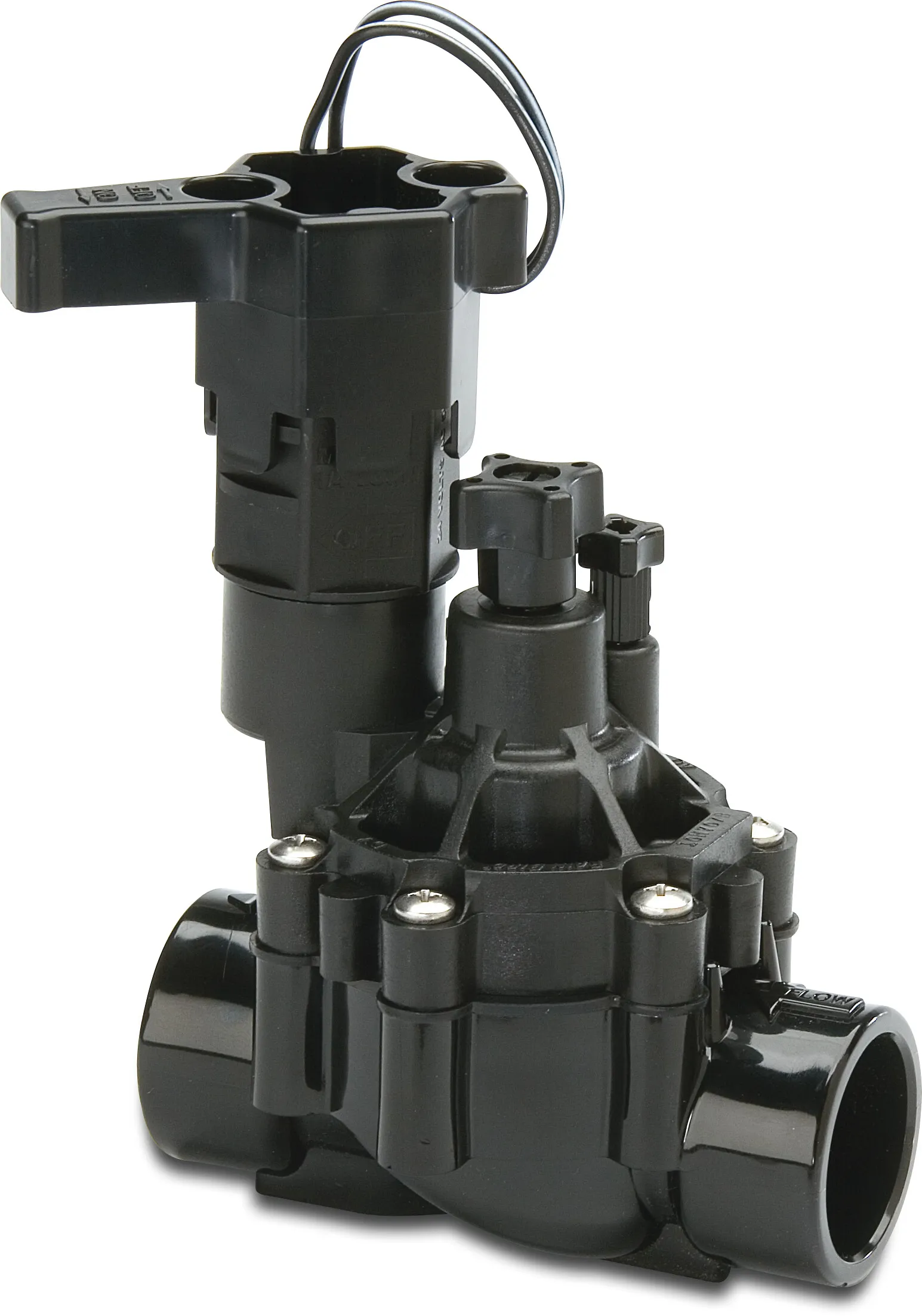 Rain Bird Électrovanne glass-filled polypropylene 1" filetage femelle 10bar 24VAC noir type 100-DVF