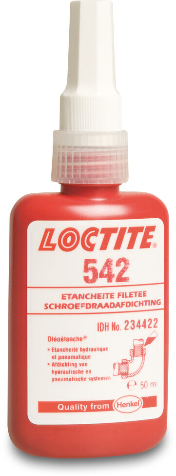 Loctite Tætningsmiddel brun DVGW type 542 50 ml