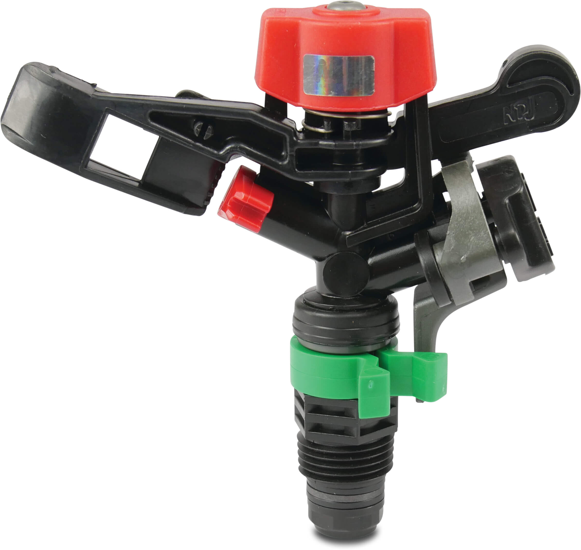 NaanDan Part circle sprinkler plastic 1/2" male thread 3,0 mm red type 5022 SD PC