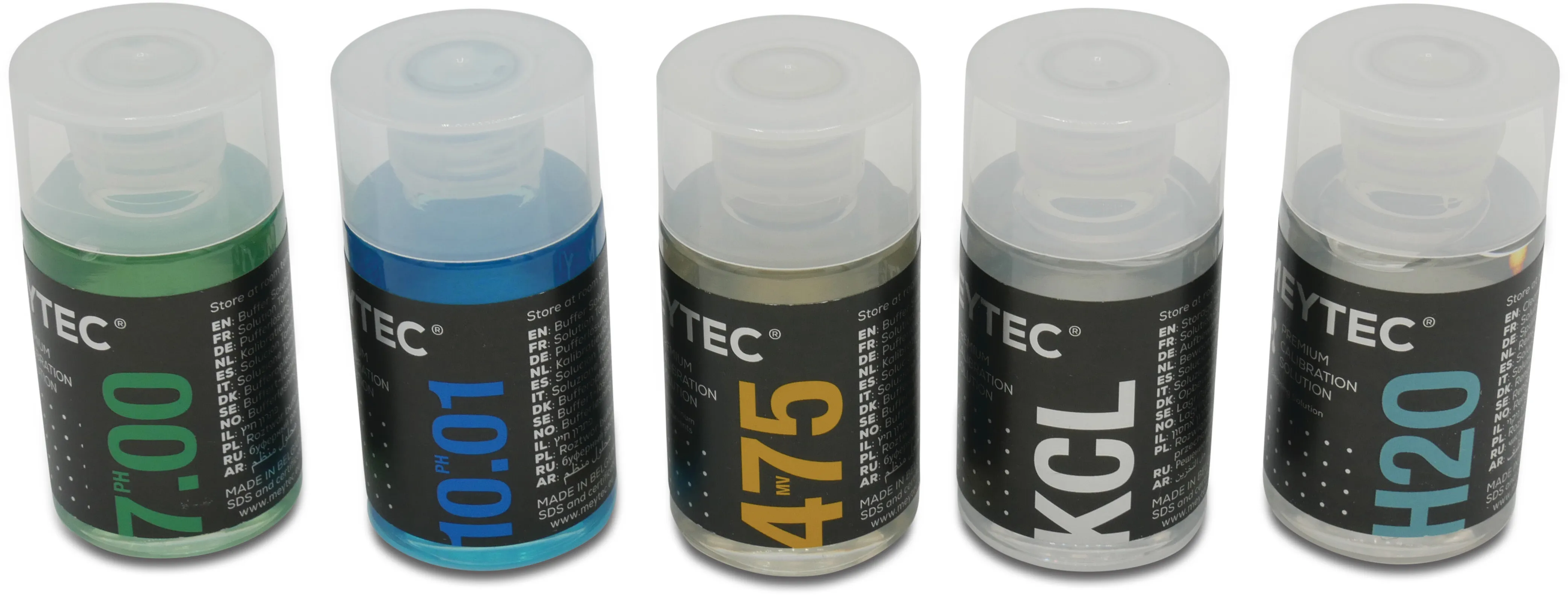 Calibration liquid set type 7.00/10.01/475mv/KCL/H20