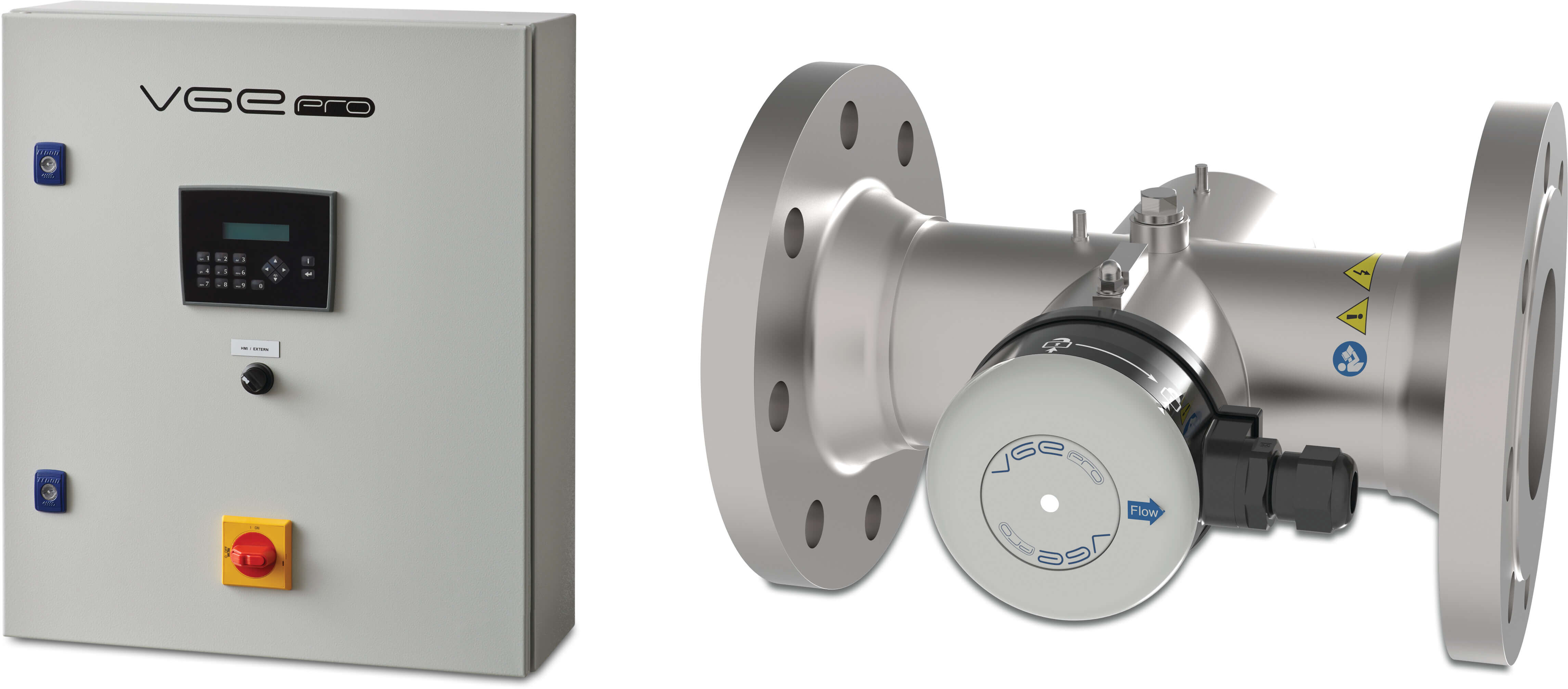 VGE Pro Medium pressure lamp UV system stainless steel 316L DN80 flange 10bar type 600-85 Comfort