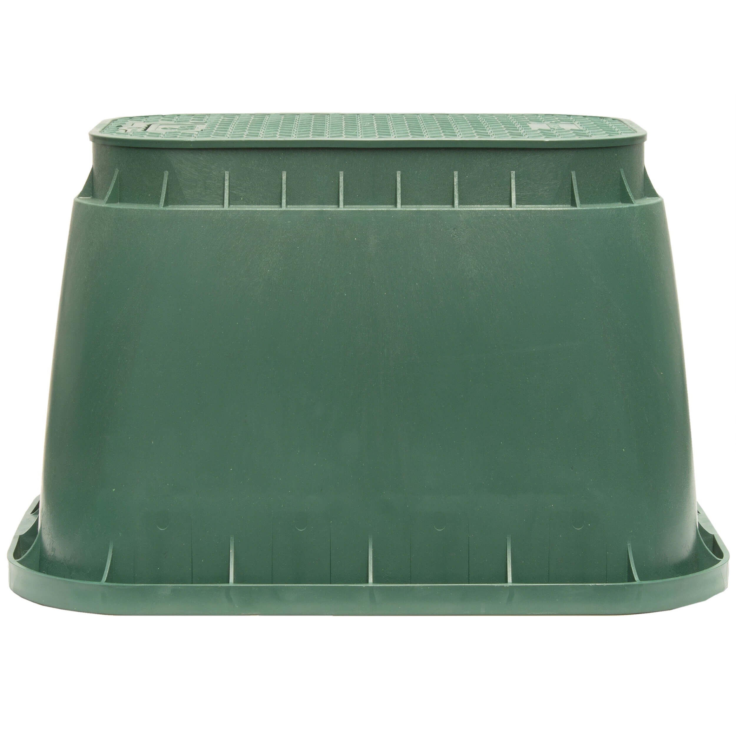 Rain Hydrantput rechthoekig HDPE groen type EzOpen PRZM 111