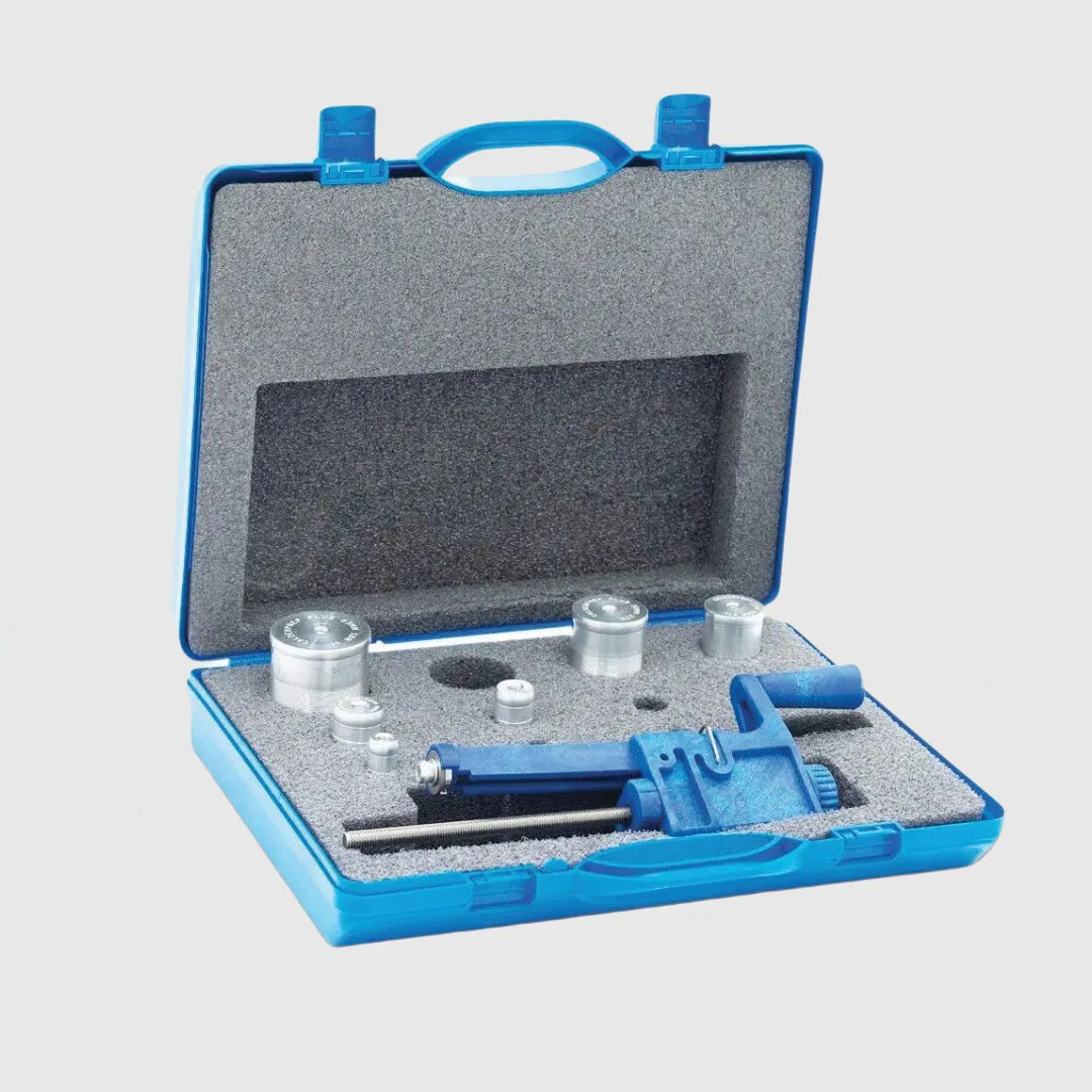 Rotary scraper set type for pipes 32-63 mm