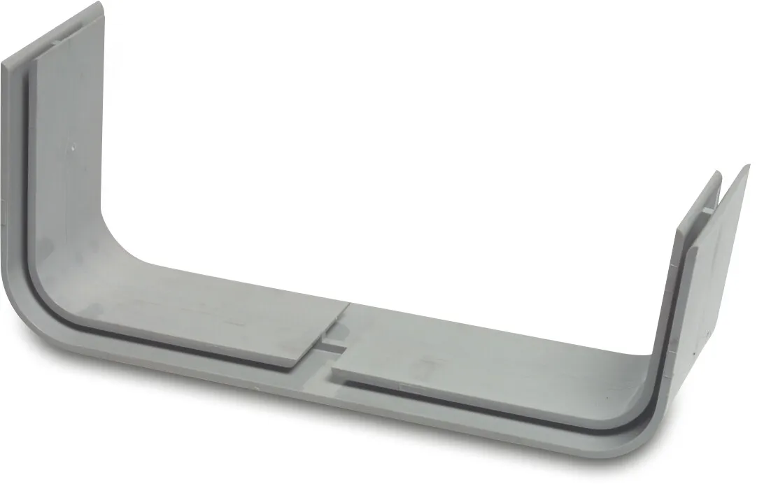 Verbindingsstuk PVC-U 187 mm lijm grijs