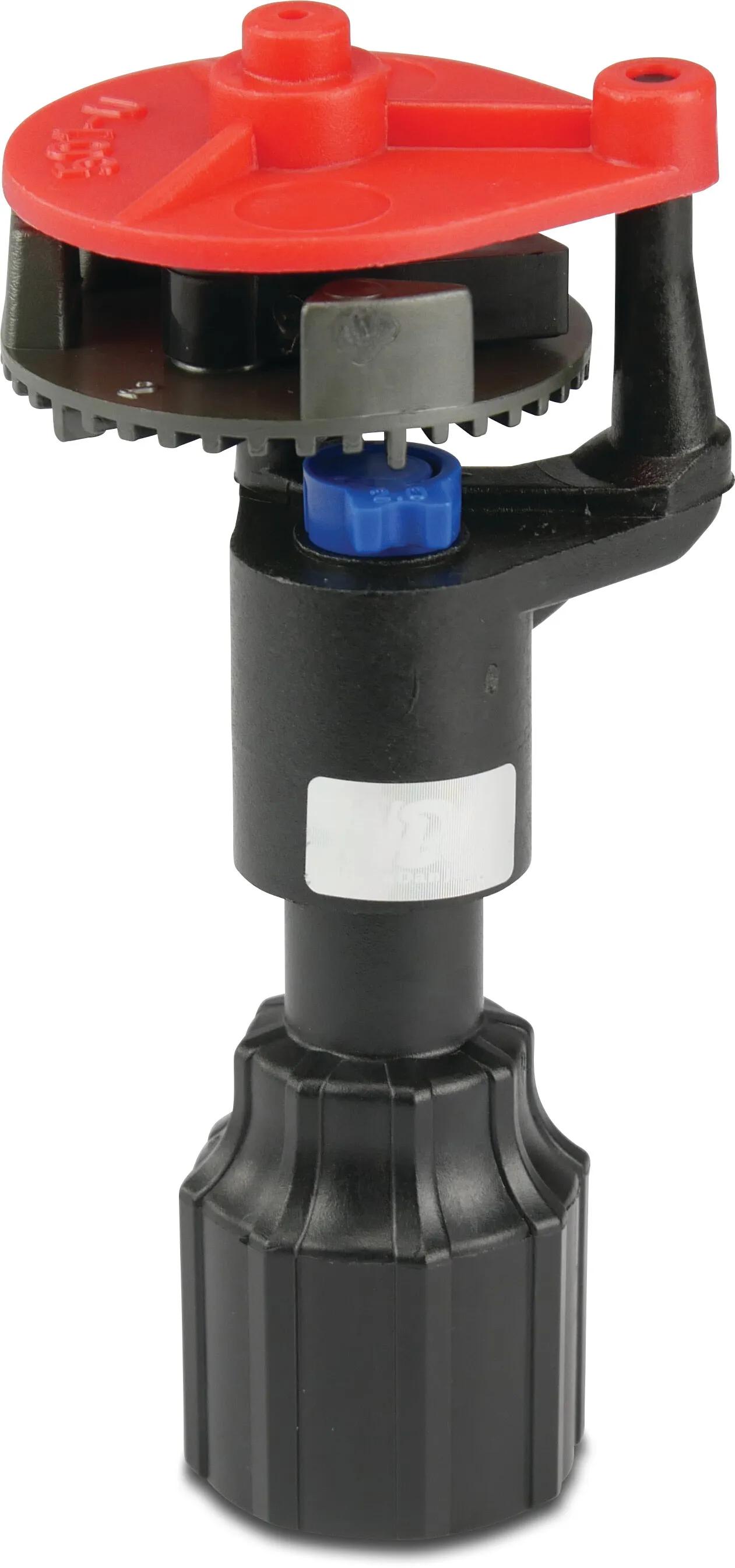 NaanDan Rondsproeier kunststof 1/2" binnendraad 2,0 mm 360 blauw type 501-U 21°