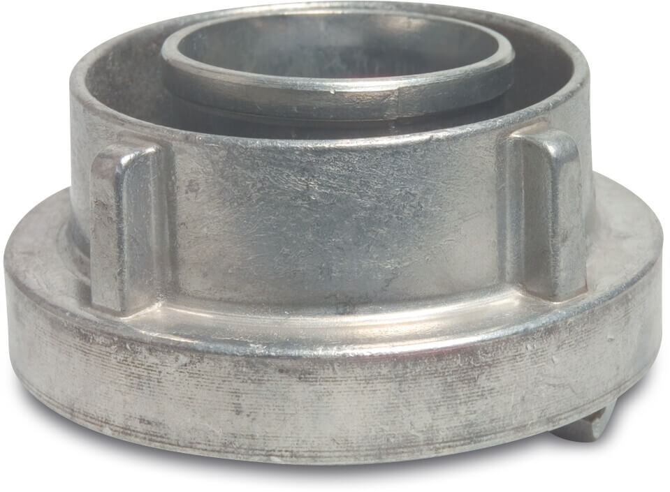 Quick coupler forged aluminium 50 mm hose tail CD 66 15bar short type Storz 52C