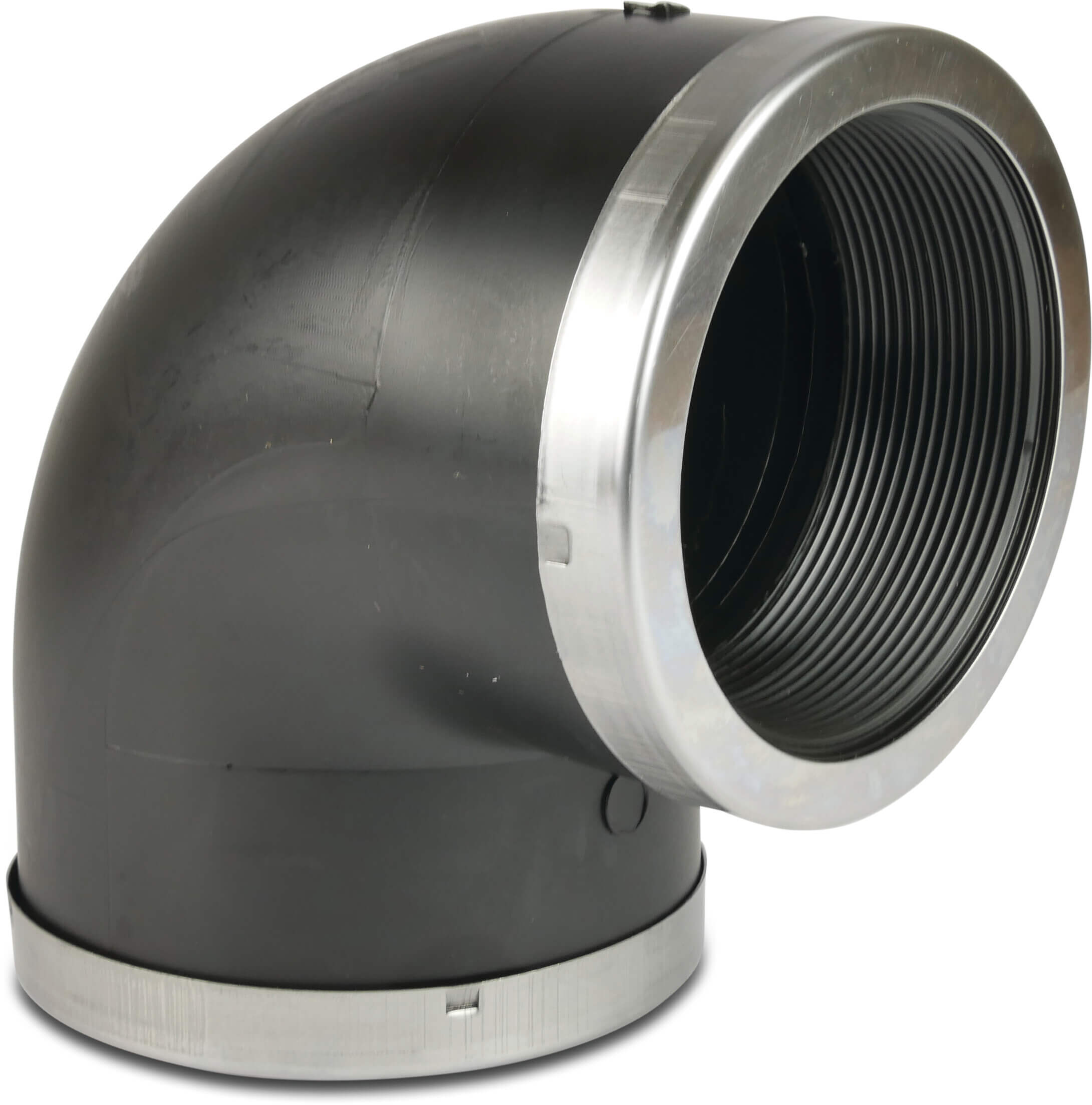 Elbow 90° PP 3" female thread