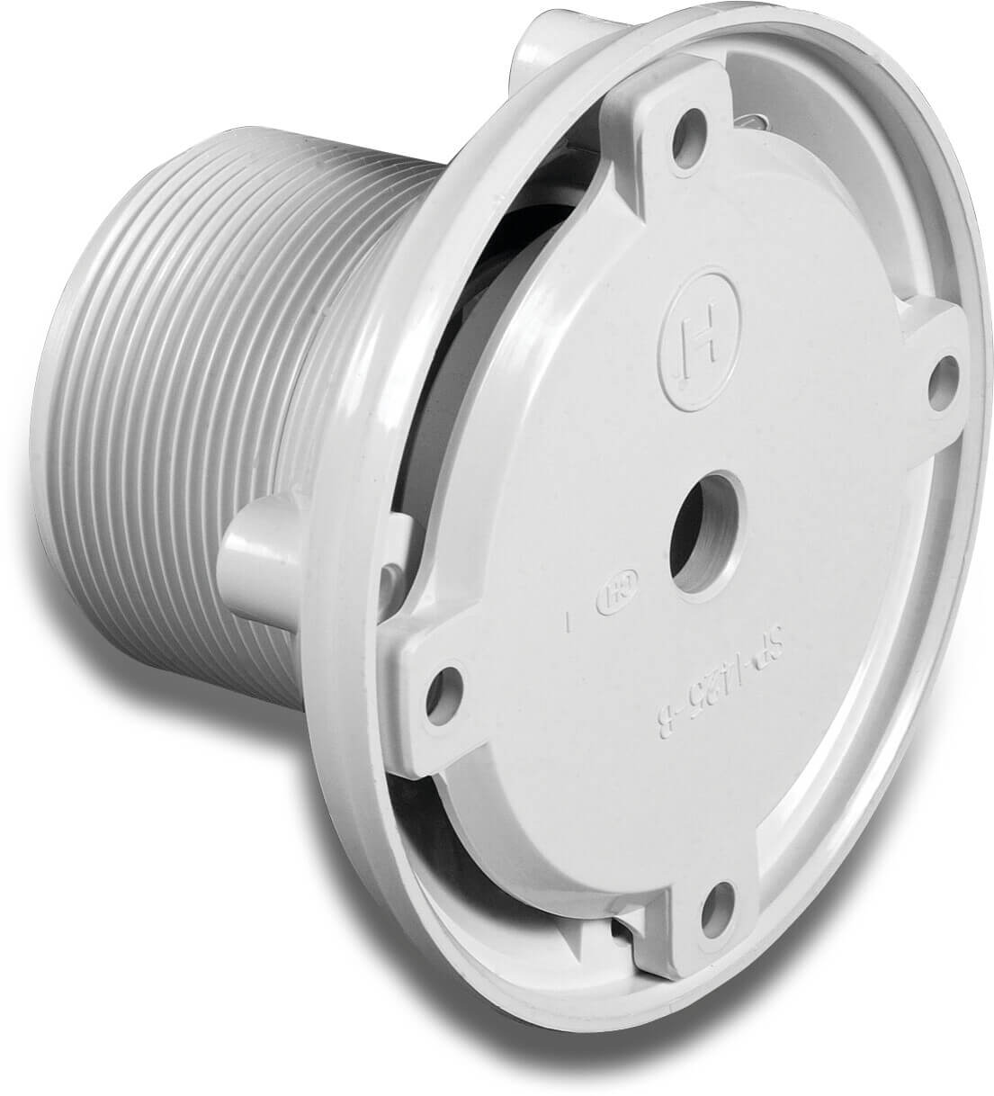 Hayward Adjustable outlet ABS 1 1/2" x 2" female thread x male thread white