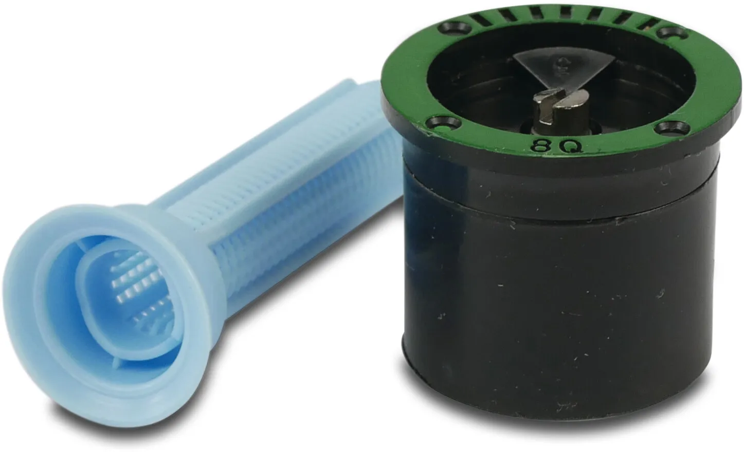 Rain Bird Sproeikop kunststof 5/8" UNC binnendraad 2,1bar 90° blauw type 10Q